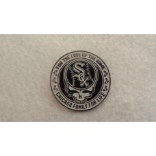 Grateful Dead Chicago White Sox's Chicago Family For Life Pin Double Posted Soft Enamel